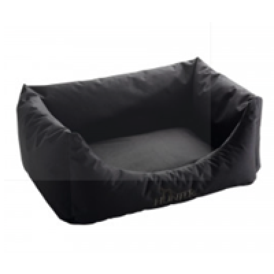 Anti-Bacterial Dog Sofa - Black - S 60x45cm